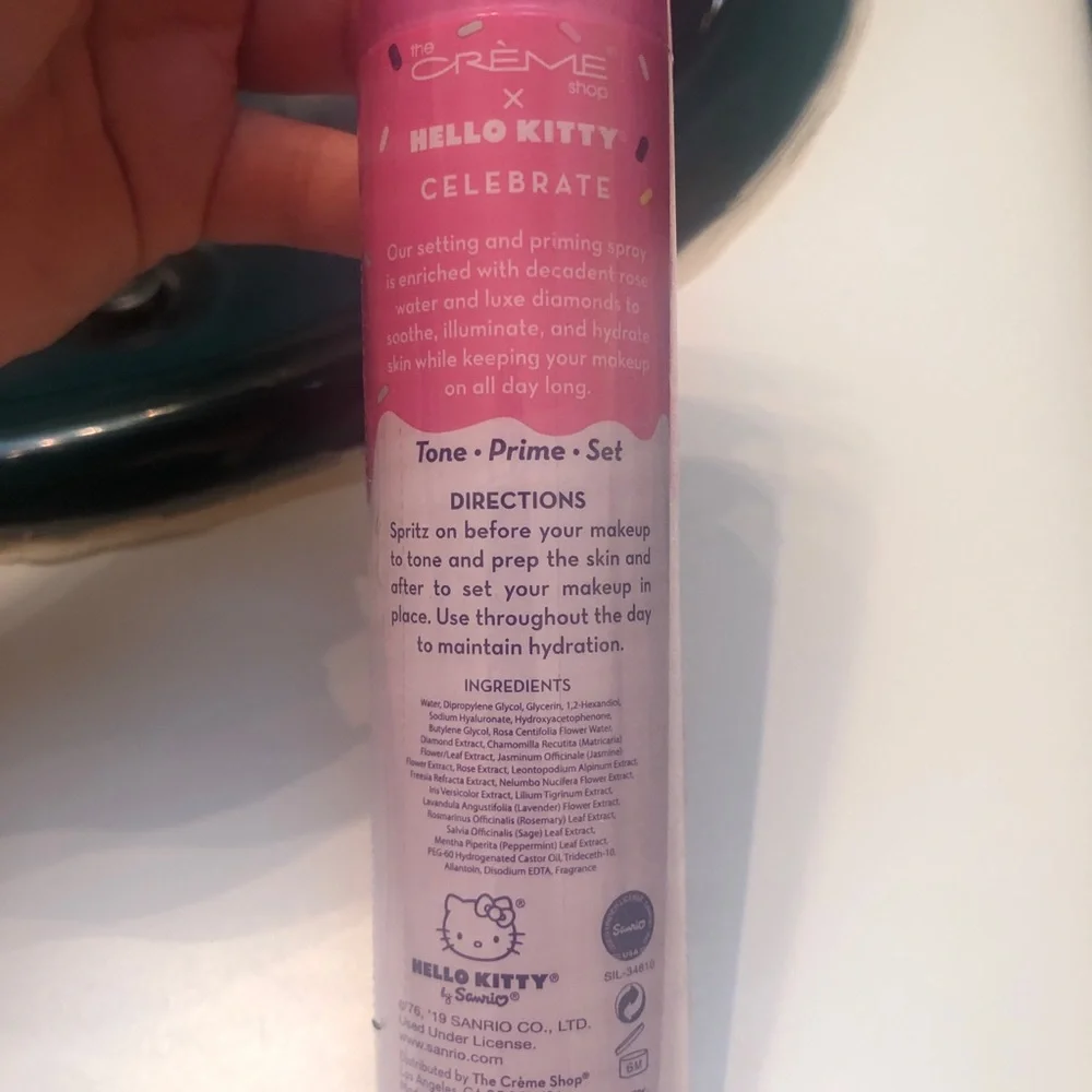 🎉HOST PICK🎉NIB HELLO KITTY SETTING AND PRIMING SPRAY - Picture 3 of 3
